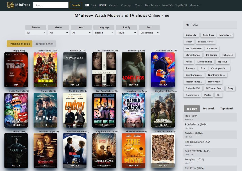 M4uFree - a website to watch movies for free!